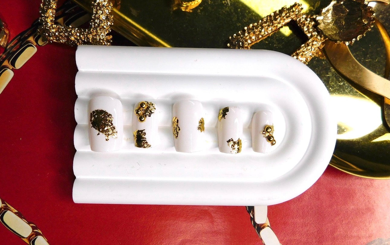 24K Snow Silk Print
