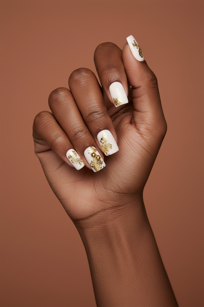 24K Snow Silk Print