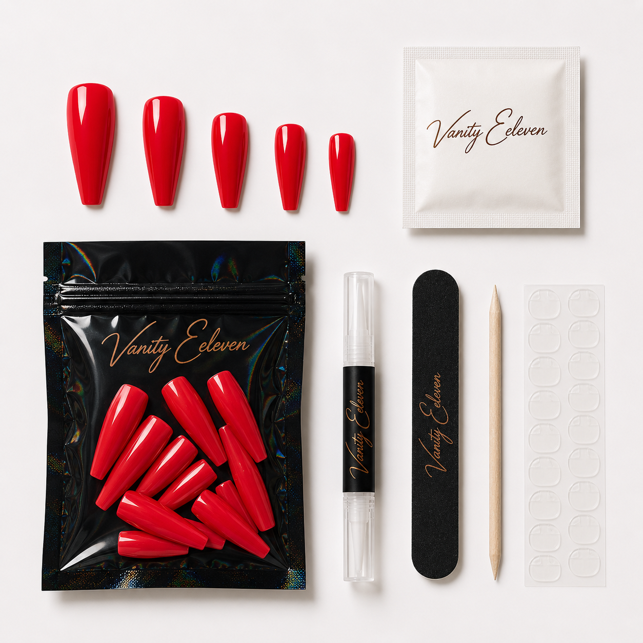 Red Corporate Girl Set