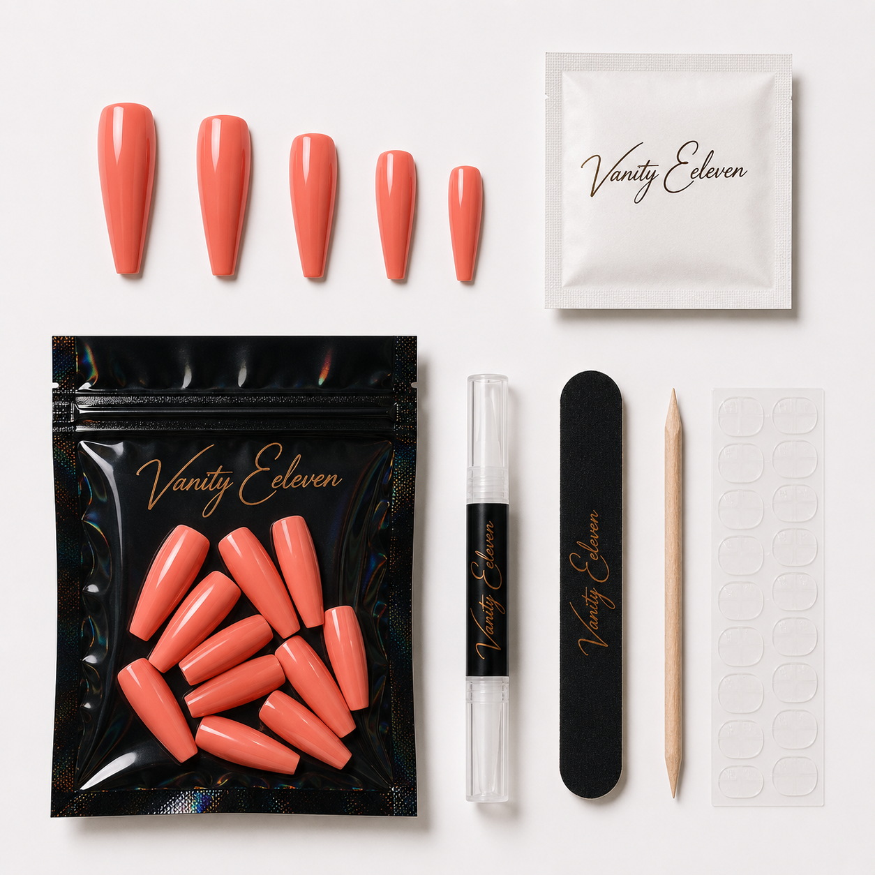 Tangerine Orange Set